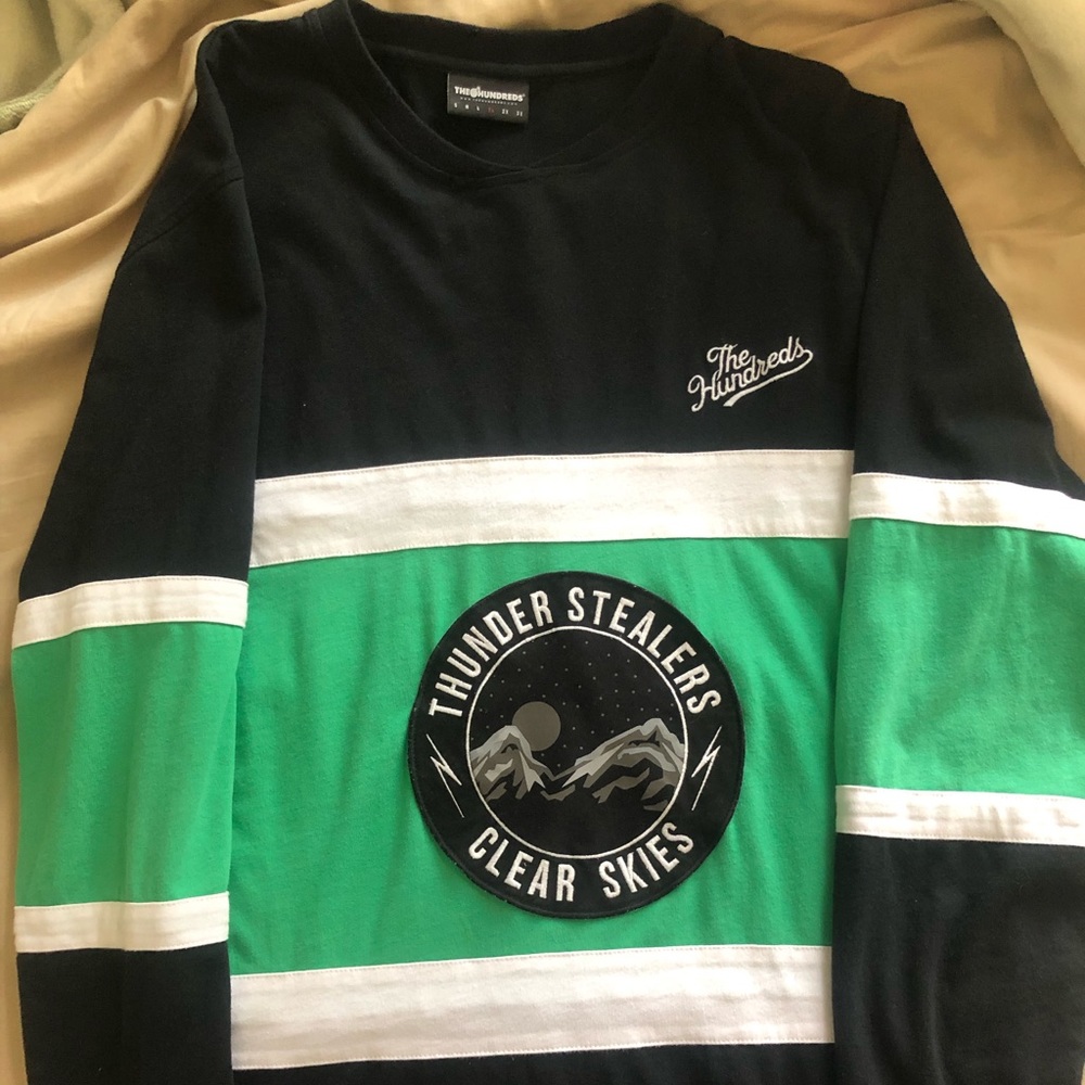 The hundreds hockey long sleeve shirt supreme huf